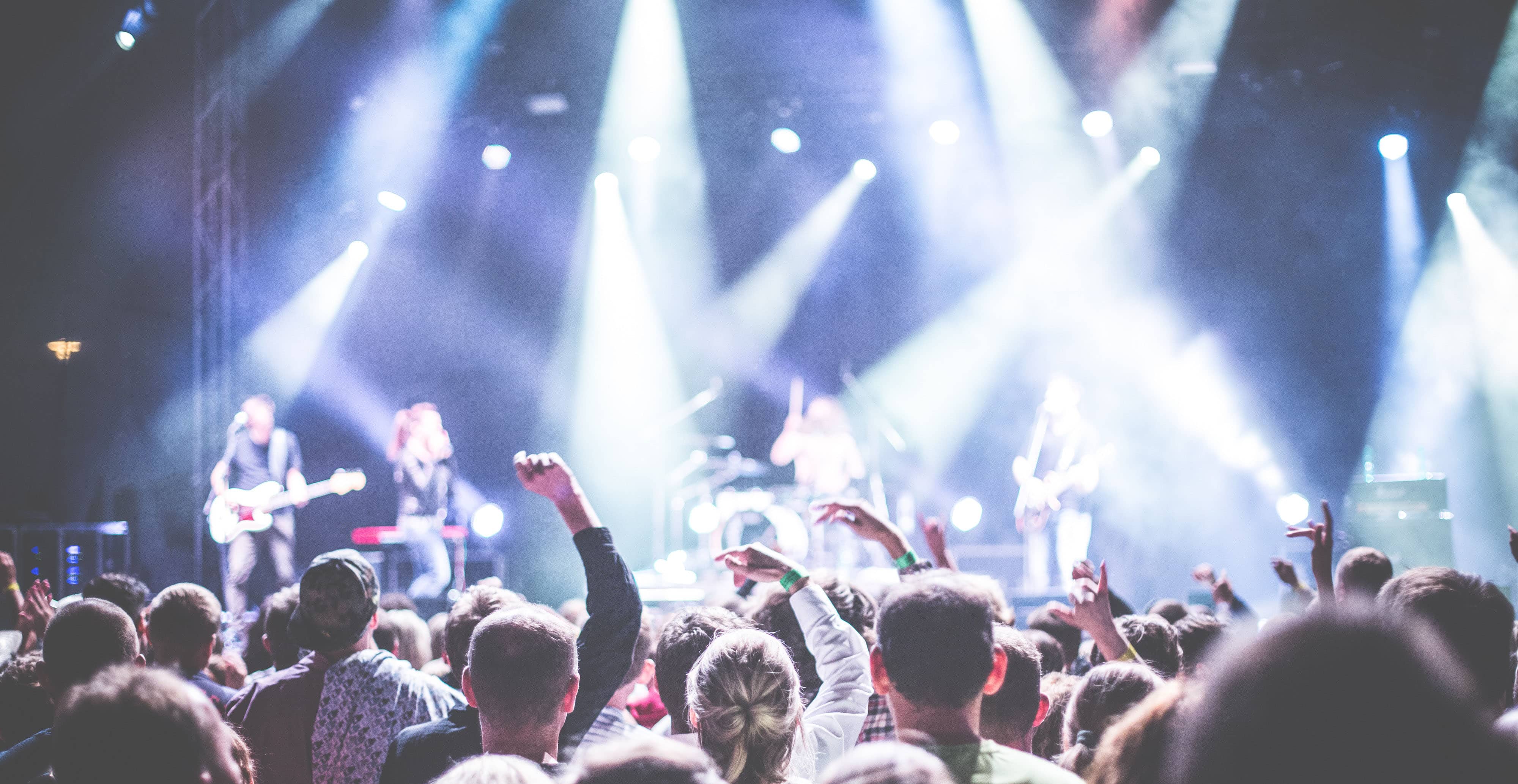 Picture of crowd at a concert